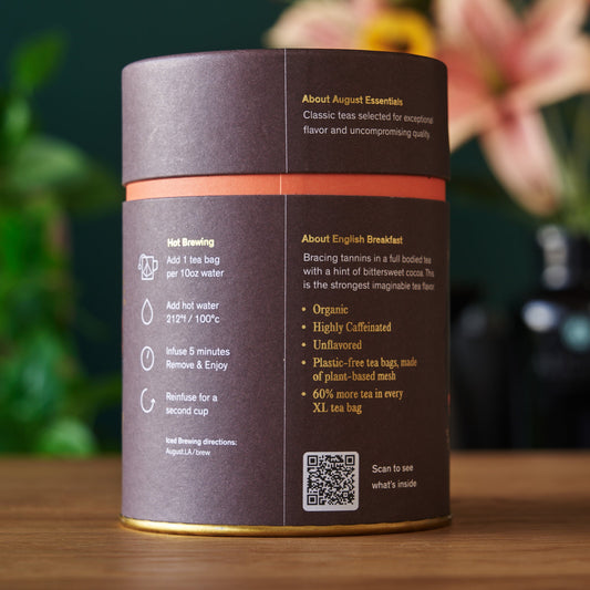 Essentials English Breakfast Black Tea - 15 Tea Bags - Tree of Life