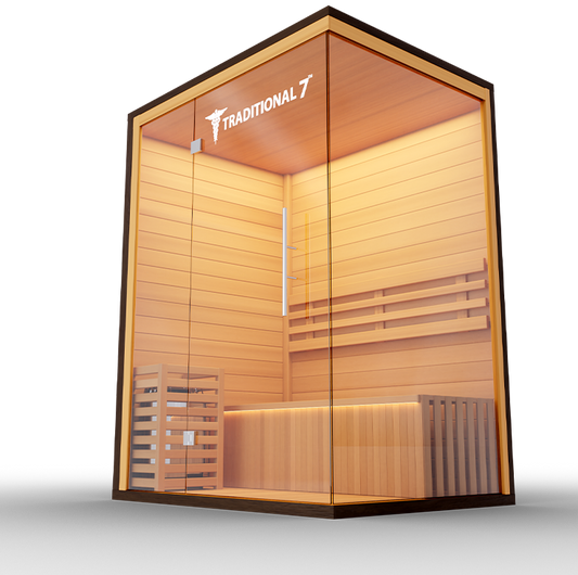 3 Person Home Steam Sauna | Traditional 7™ - Tree of Life