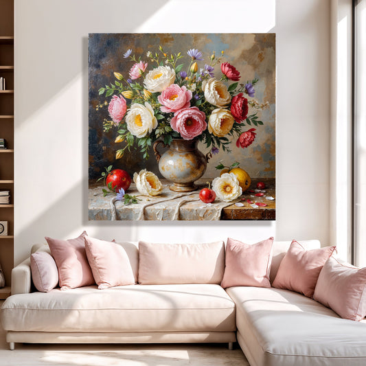 Summer Bloom Vase Wall Art - Tree of Life