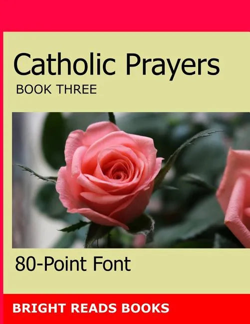Catholic Prayers Book 3: Gigantic Print Edition - Paperback - Tree of Life