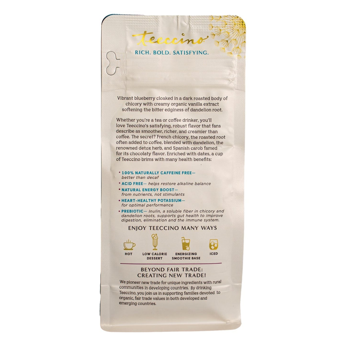 Blueberry Vanilla Chicory Herbal Coffee - Tree of Life