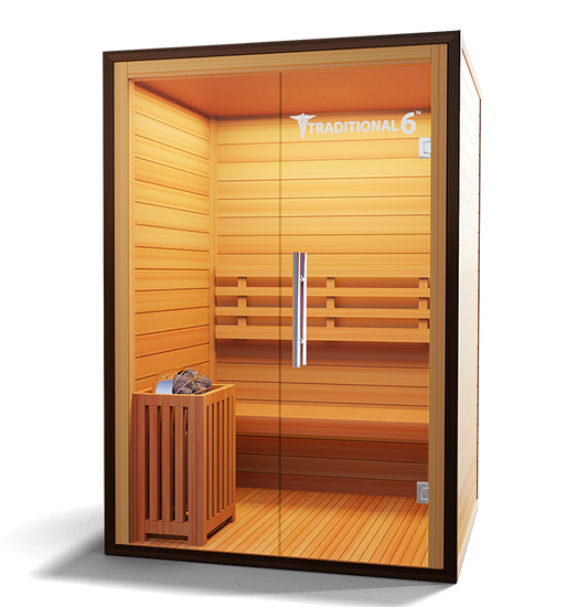 2 Person Home Stream Sauna | Traditional 6™ - Tree of Life
