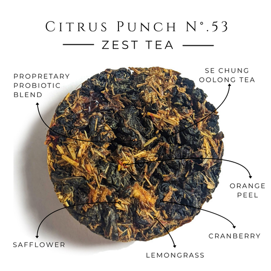 Citrus Punch No. 53 – Citrus Probiotic Oolong Tea Discs - Tree of Life