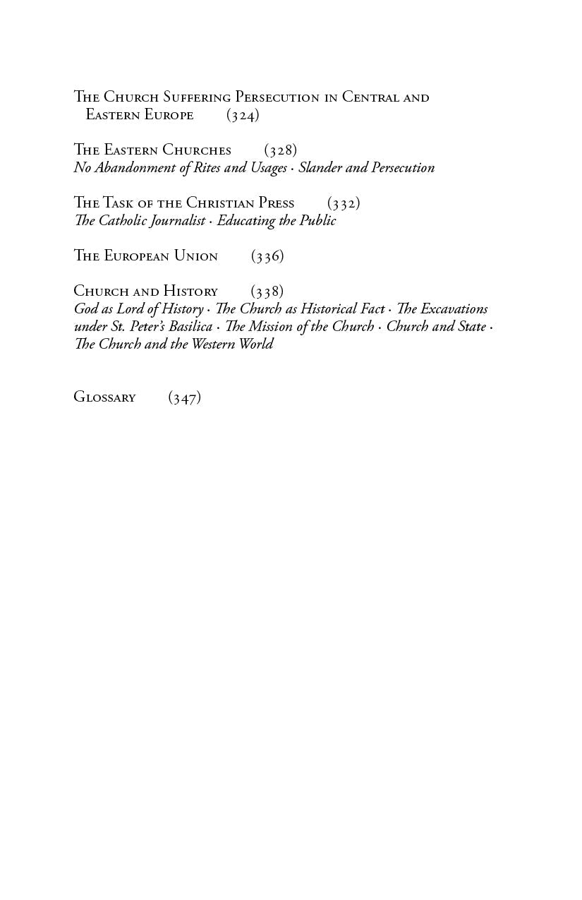 Testimony to the Truth