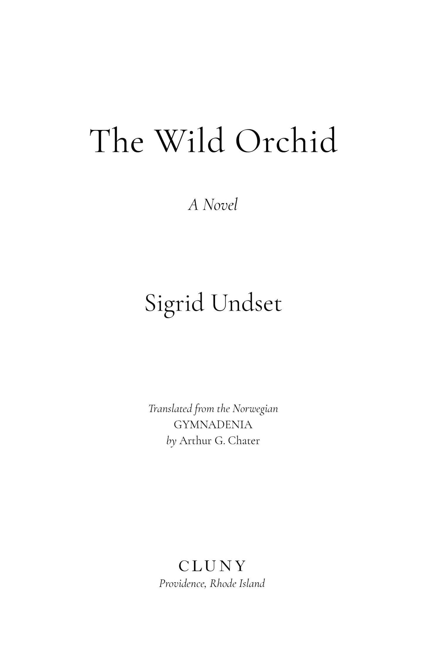 The Wild Orchid