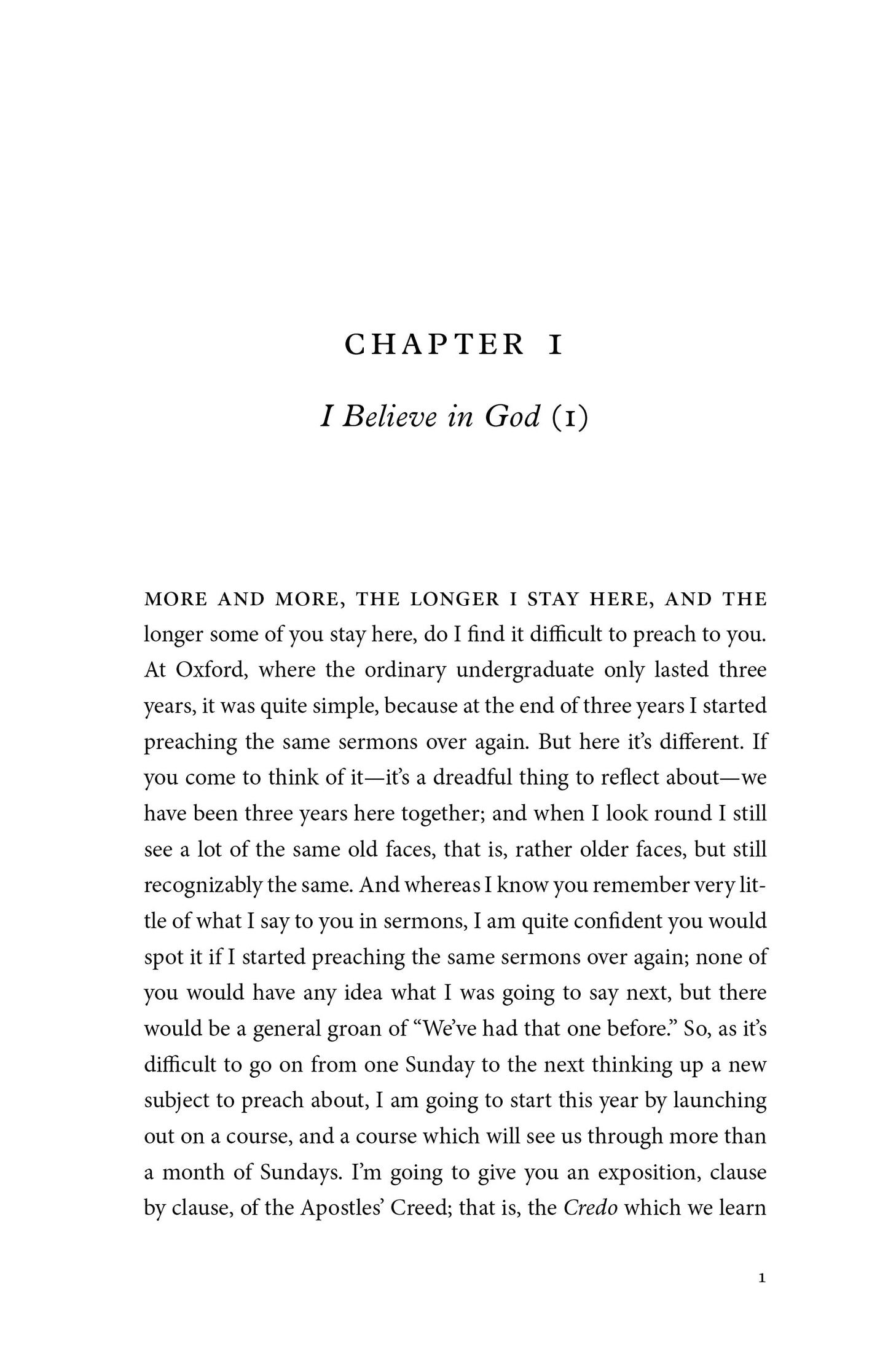 The Creed in Slow Motion