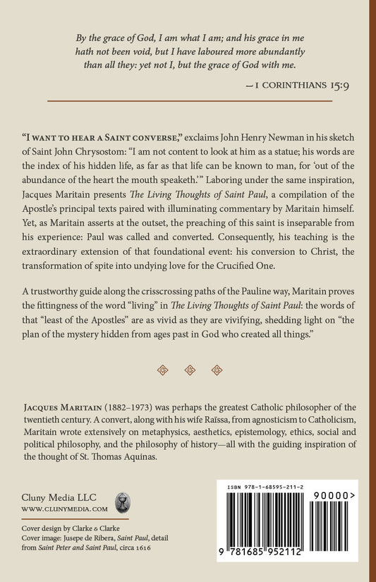 The Living Thoughts of Saint Paul