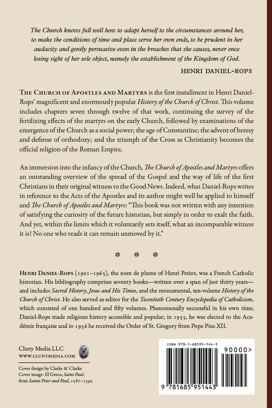The Church of Apostles and Martyrs, Volume 2