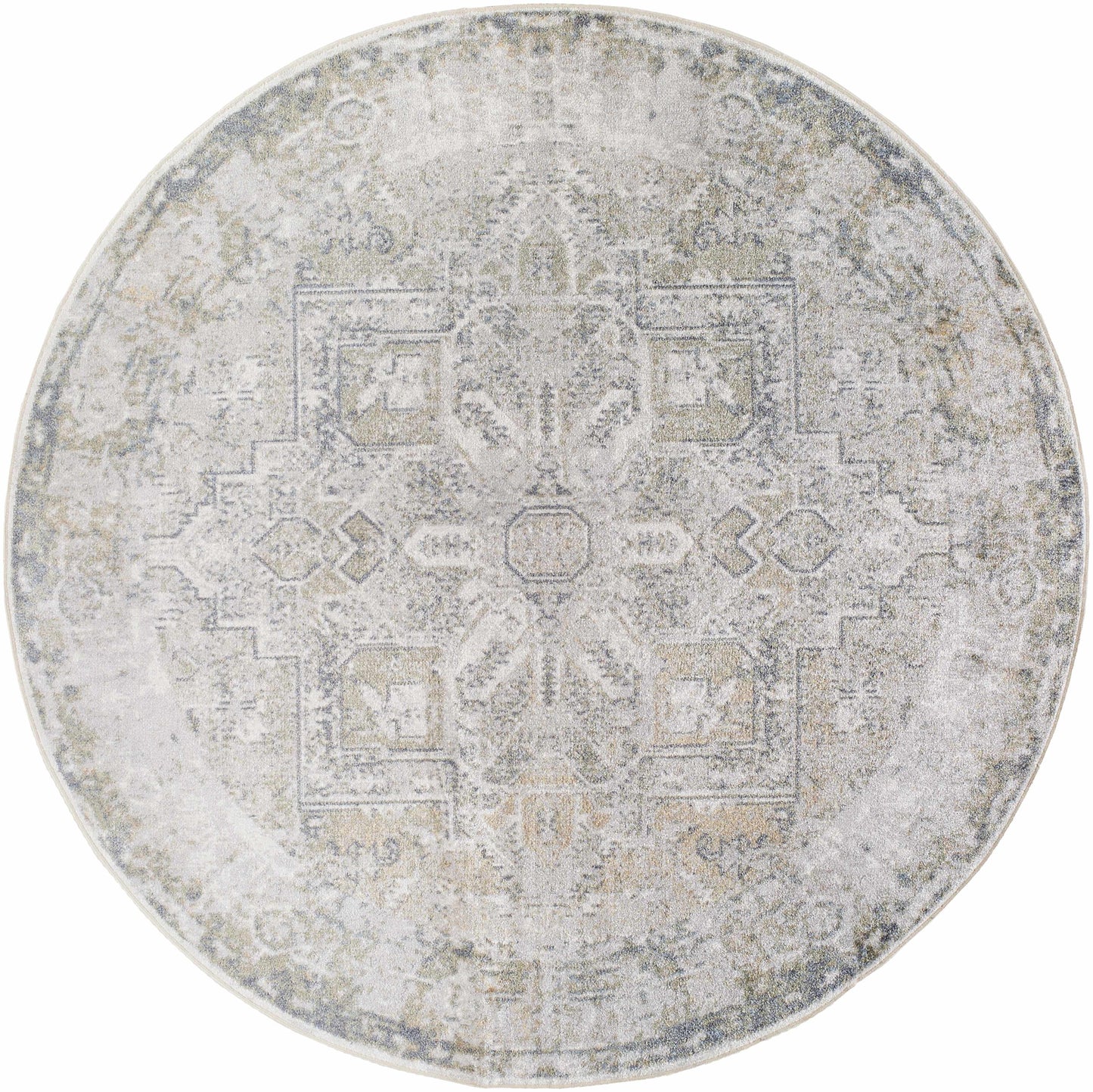 Hera Olive Boutique Washable Rug - Tree of Life