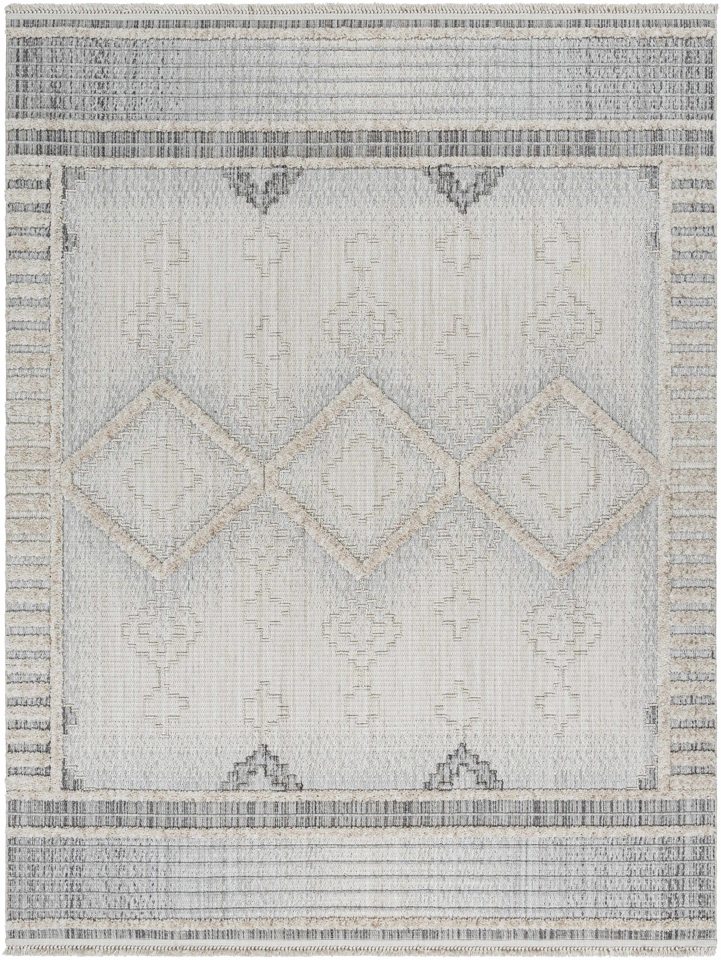 Amaga High-Low Rustic Rug - Tree of Life
