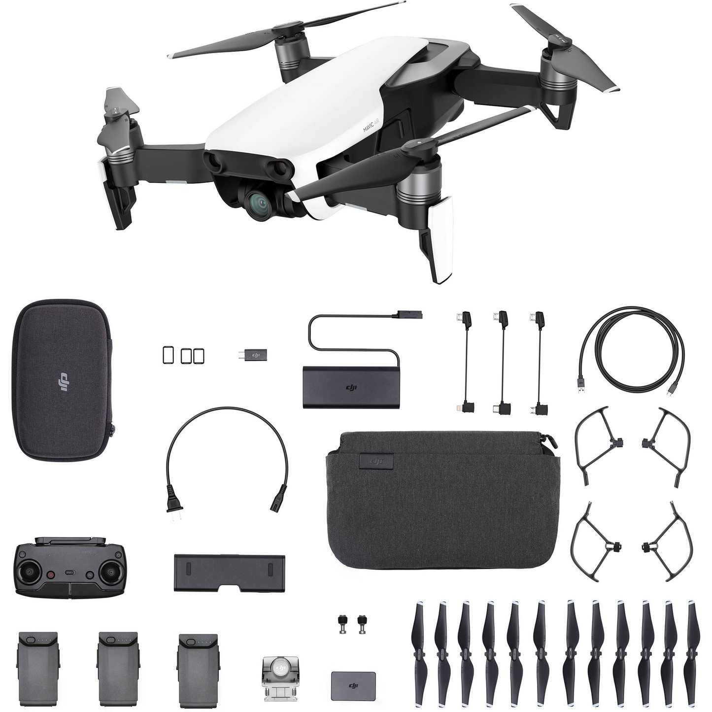 Drona DJI Mavic Air, pachet Fly More Combo, Arctic White (CP.PT.00000168.01) - Tree of Life