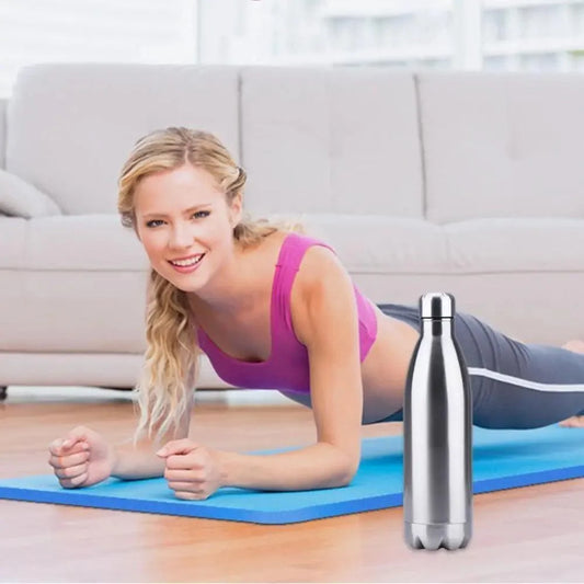 Premium Quality 350/500/750/1000ml Double-wall Creative BPA free Water Bottle Stainless Steel Beer Tea Coffee Portable Sport Vacuum thermos - Tree of Life