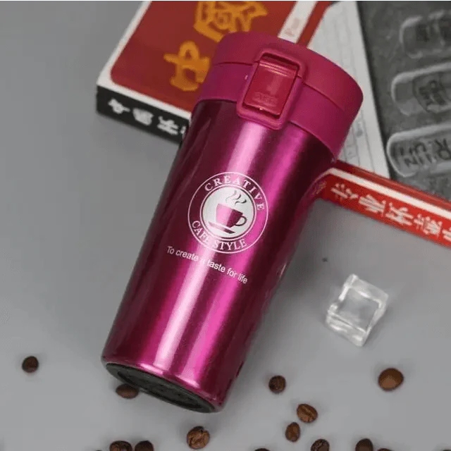 Travel Coffee Mug Stainless Steel Thermos Tumbler Cups Vacuum Flask Thermo Water Bottle Tea Mug Thermocup - Tree of Life