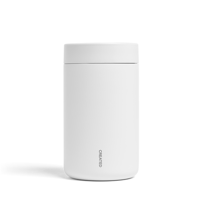 Reserve Coffee Canister - White - Tree of Life