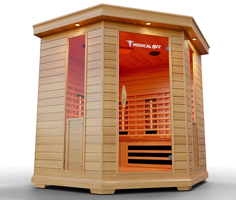 6 Person Indoor Infrared Full Spectrum Sauna | Medical 6 Plus™ - Tree of Life