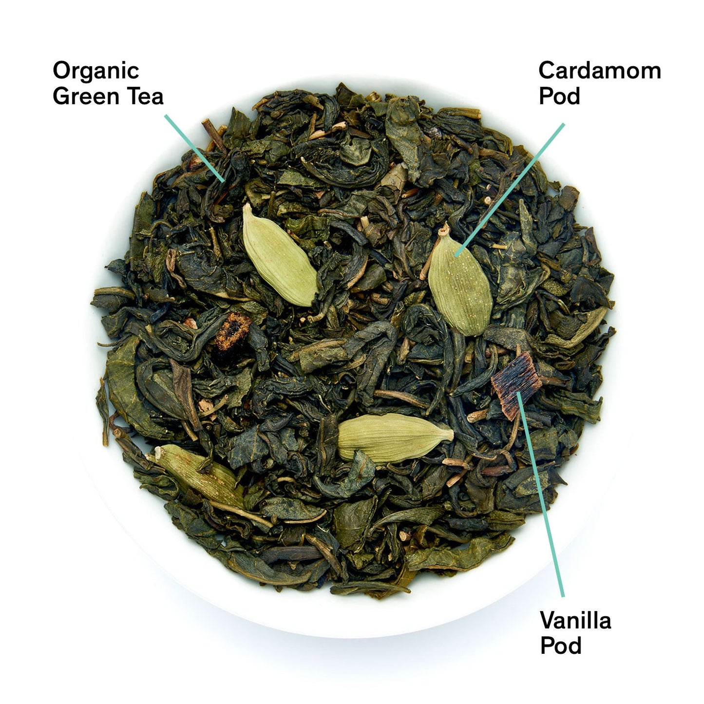 Combray - Vanilla Cardamom Green Tea (15 Tea Bags) - Tree of Life