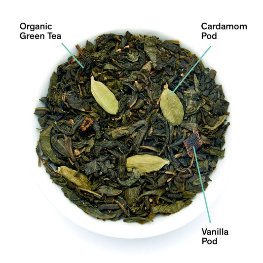 Combray - Vanilla Cardamom Green Tea (15 Tea Bags) - Tree of Life