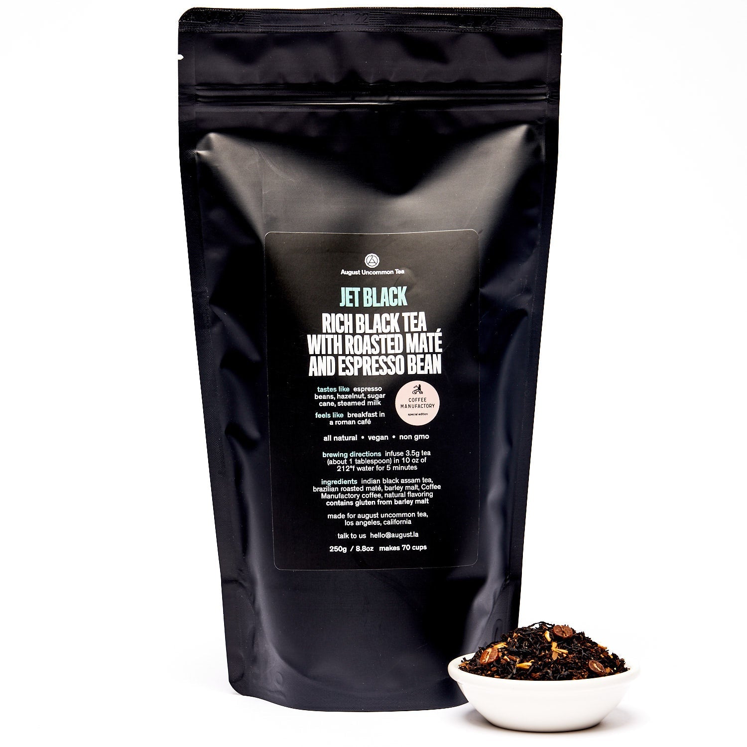 Jet Black - Roasty Coffee Black Tea - Tree of Life