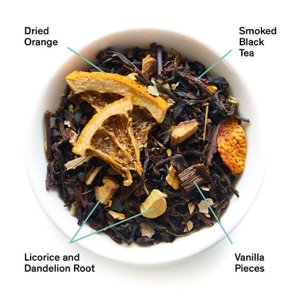 Mood Indigo - Smoky Orange Vanilla Black tea