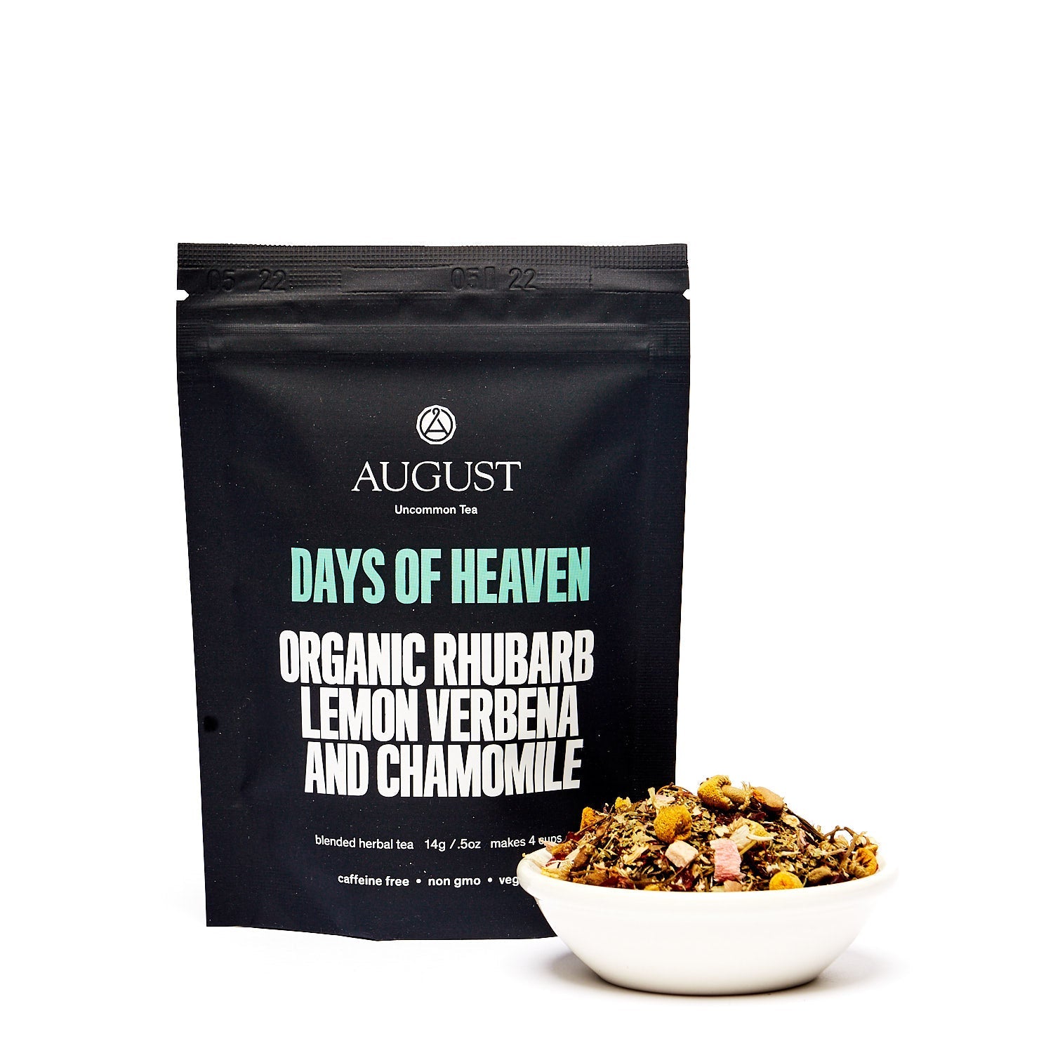 Days of Heaven - Rhubarb Verbena Chamomile Tea (Caffeine Free) - Tree of Life