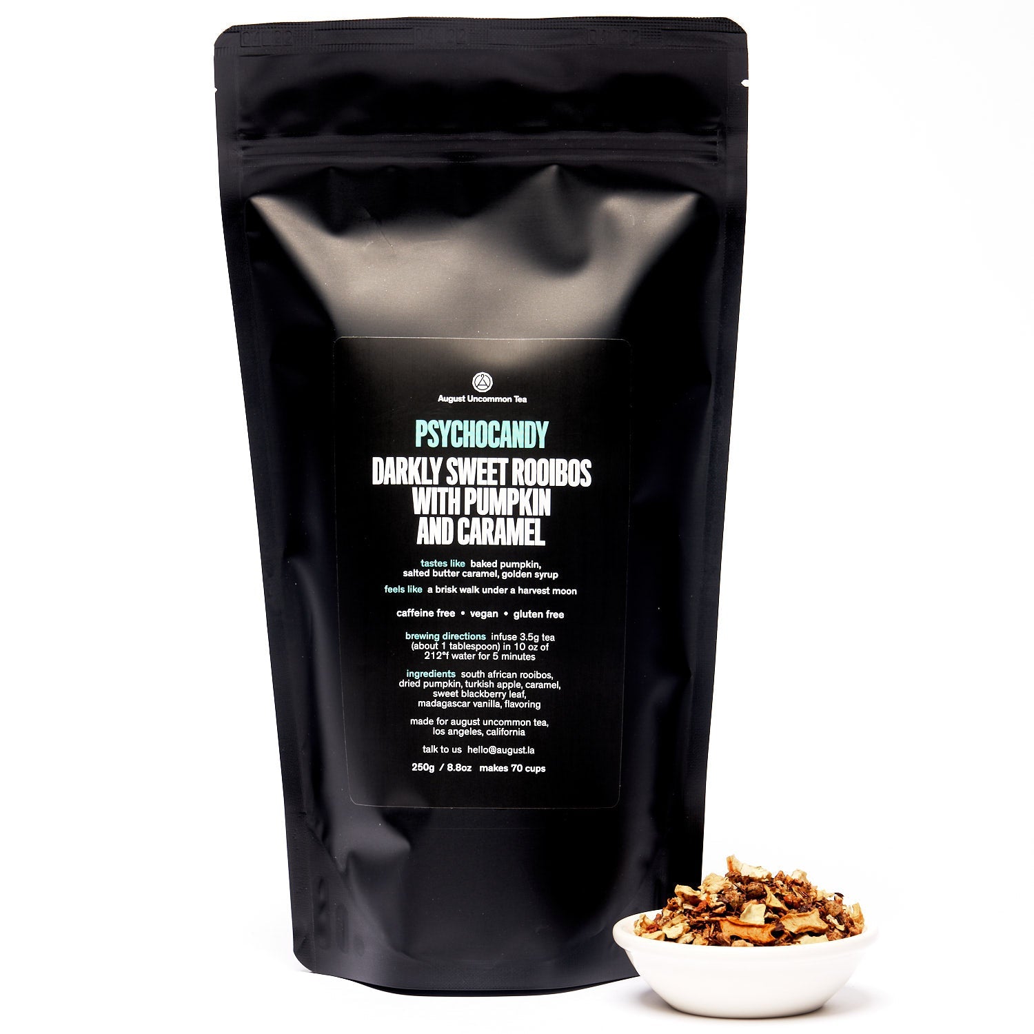 Psychocandy - Roasted Pumpkin Caramel Rooibos Tea (Caffeine Free) - Tree of Life