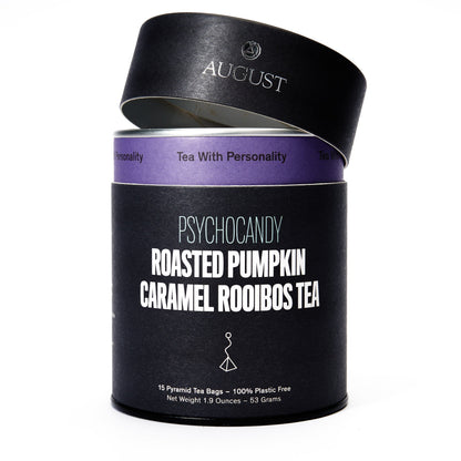 Psychocandy - Roasted Pumpkin Caramel Rooibos Tea (Caffeine Free) (15 Tea Bags) - Tree of Life