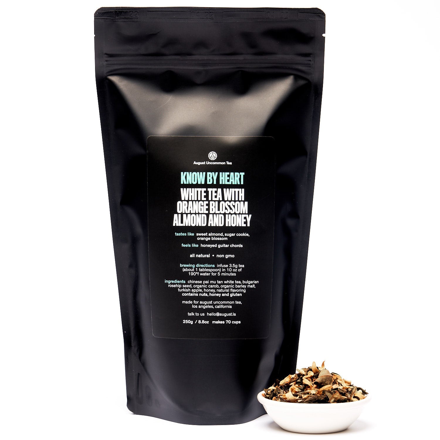 Know by Heart - Orange Blossom Almond White Tea - Tree of Life