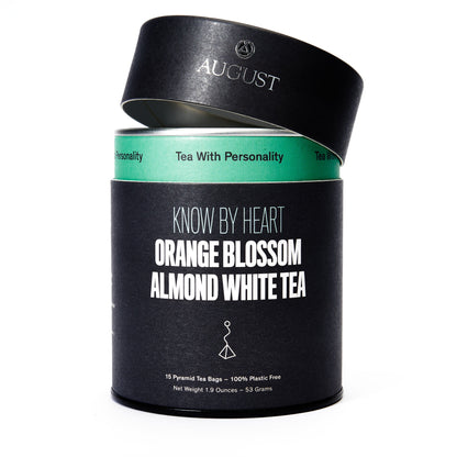 Know By Heart - Orange Blossom Almond White Tea (15 Tea Bags) - Tree of Life