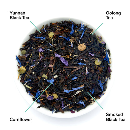 Black Metallic - Violet Elderberry Black Tea - Tree of Life
