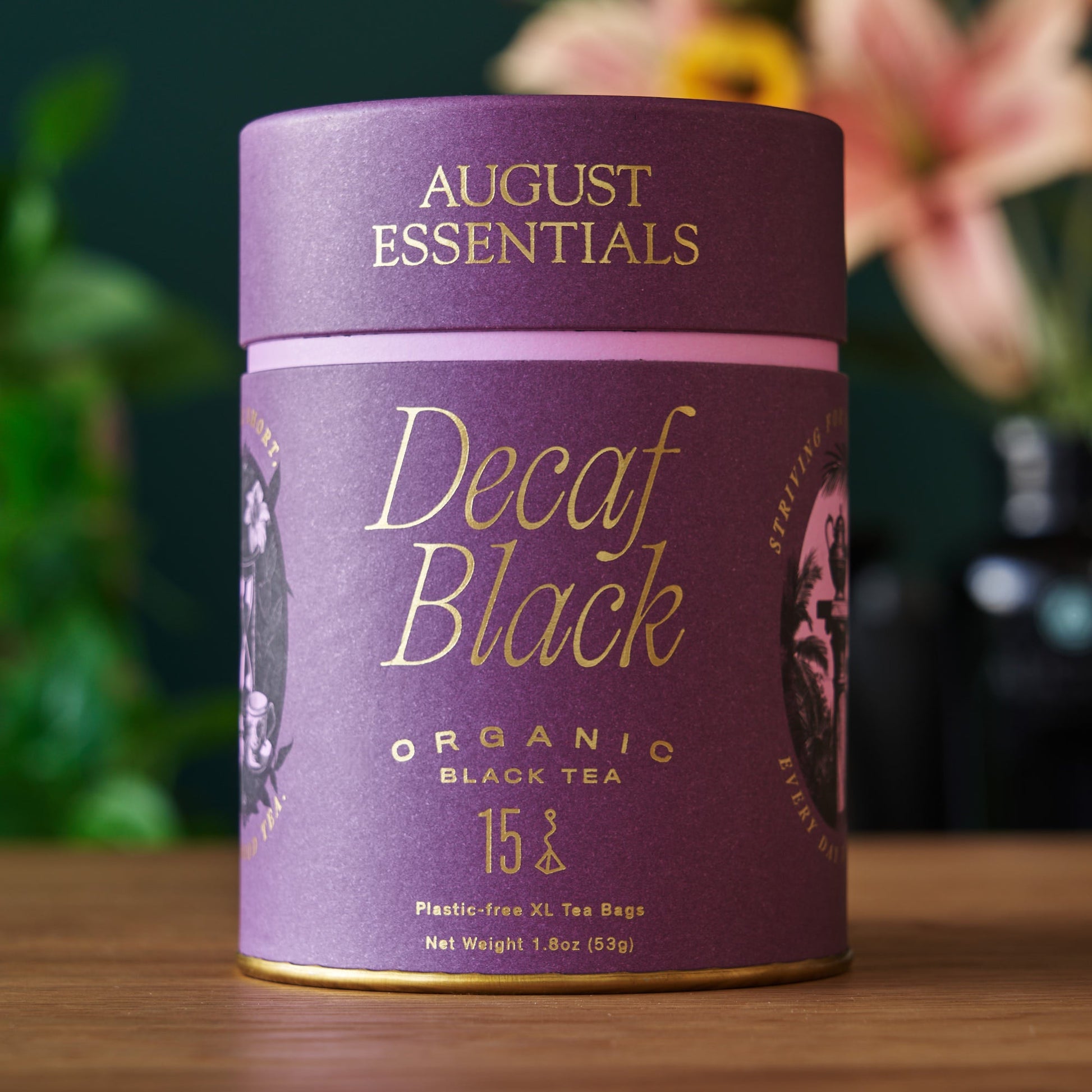 Essentials Decaf Black Black Tea - 15 Tea Bags - Tree of Life