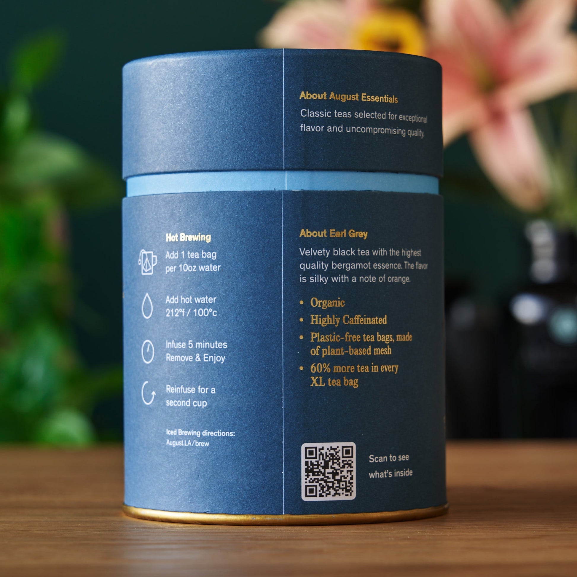 Essentials Earl Grey Black Tea - 15 Tea Bags - Tree of Life