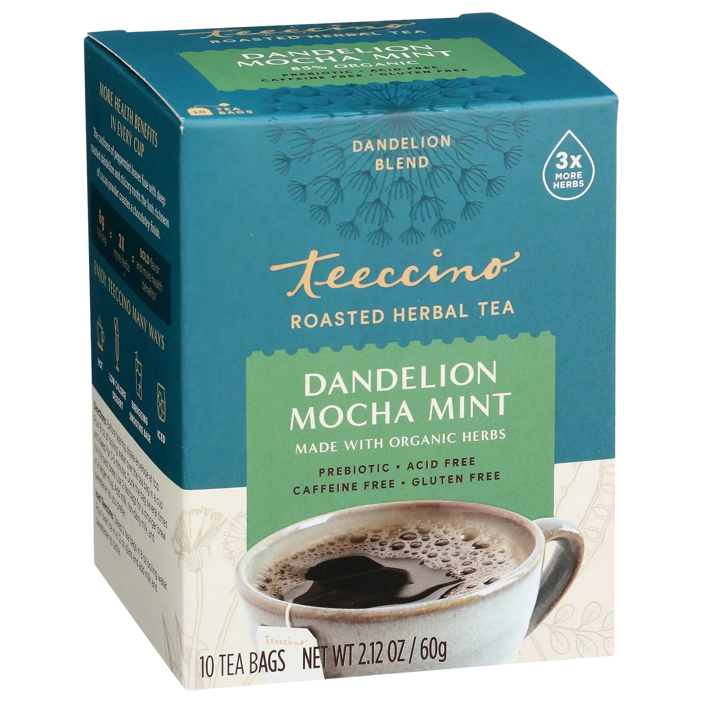 Dandelion Mocha Mint Roasted Herbal Tea - Tree of Life