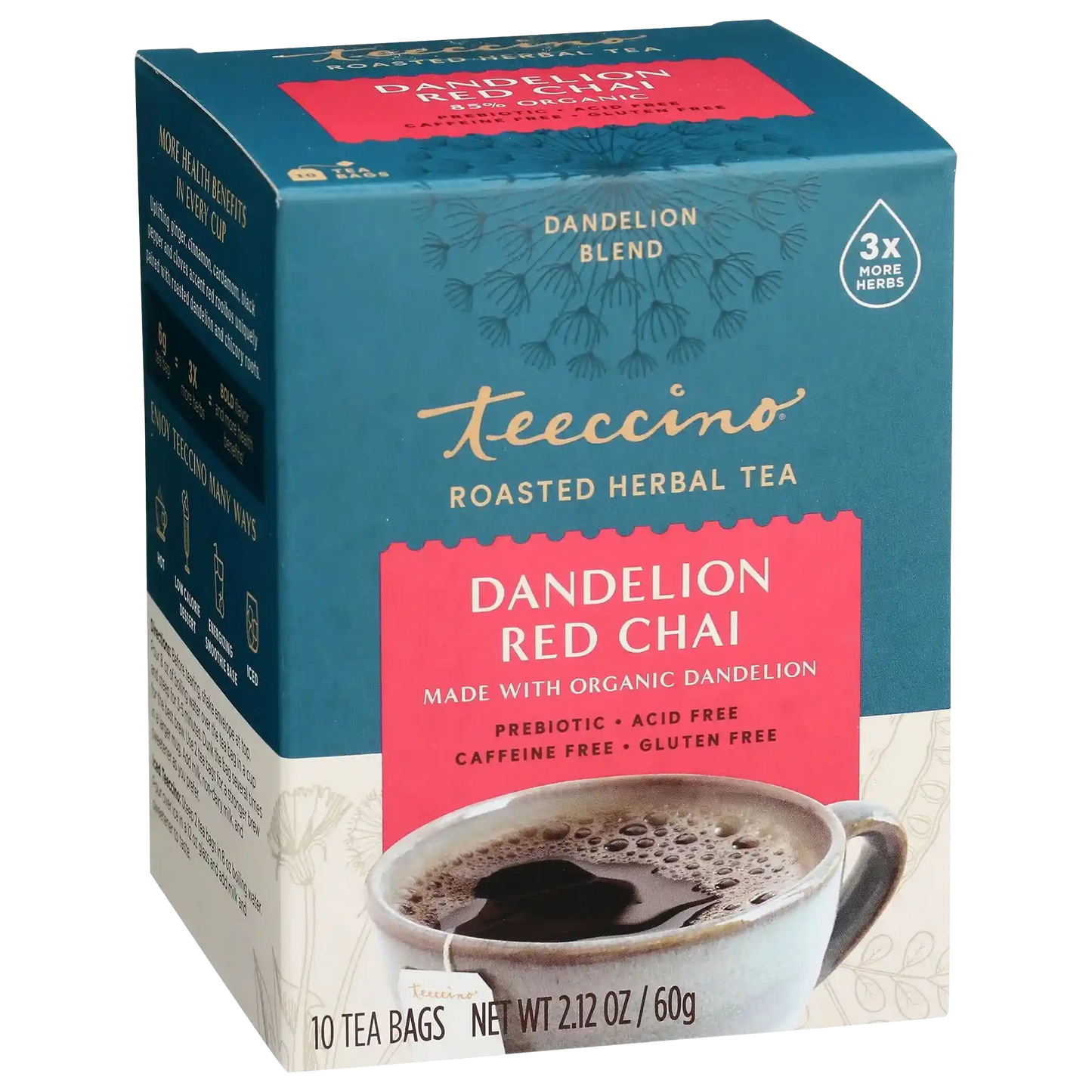 Dandelion Red Chai Roasted Herbal Tea - Tree of Life