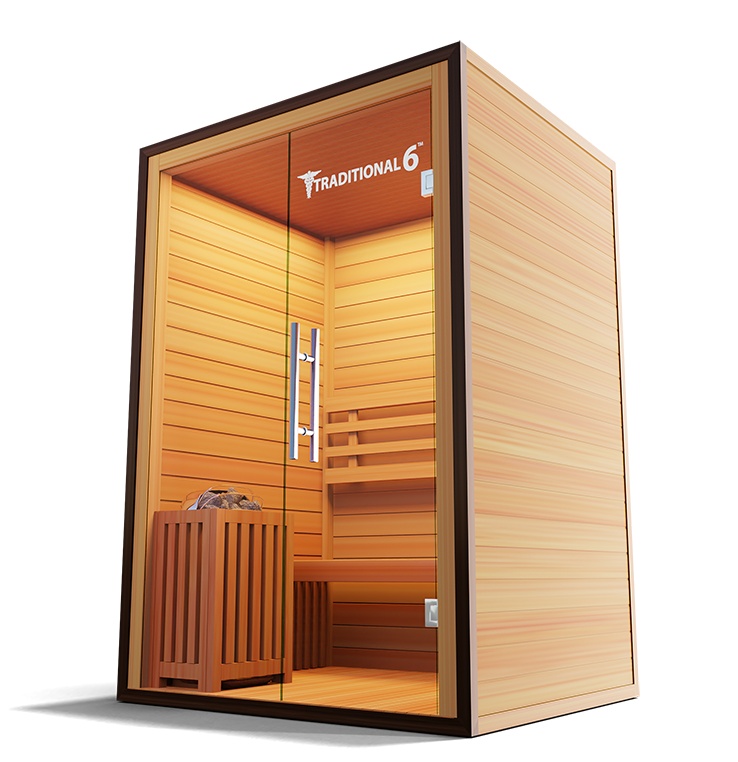 2 Person Home Stream Sauna | Traditional 6™ - Tree of Life