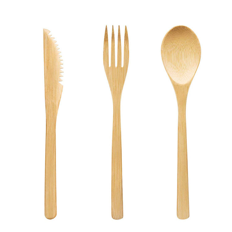 Bamboo portable tableware gift box 11pcs set - Tree of Life