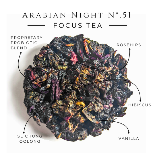 Arabian Nights No. 51 – Spiced Floral Probiotic Oolong Tea Discs - Tree of Life