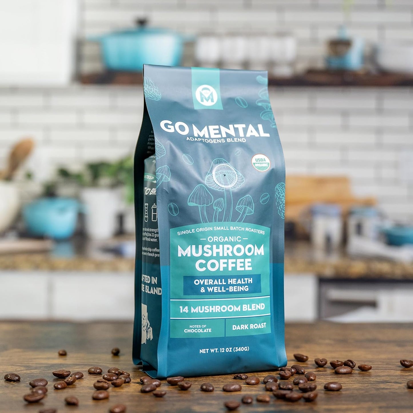 14 Mushroom Coffee Adaptogens Blend