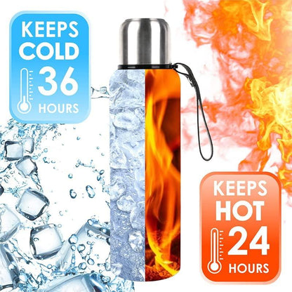 1500ml Water Bottle Stainless Steel Cold Hydroflask Thermos Large Capacity Thermal Mug Cup Sport Cycling Vacuum Flask Insulated  Vacuum Insulated Thermos Water Bottle with Wide Mouth Cup BPA-Free Stainless Steel Water Bottles - Tree of Life
