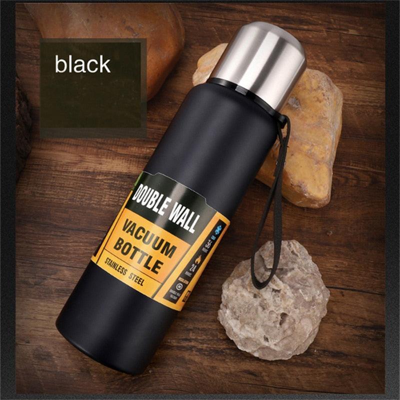 1500ml Water Bottle Stainless Steel Cold Hydroflask Thermos Large Capacity Thermal Mug Cup Sport Cycling Vacuum Flask Insulated  Vacuum Insulated Thermos Water Bottle with Wide Mouth Cup BPA-Free Stainless Steel Water Bottles - Tree of Life