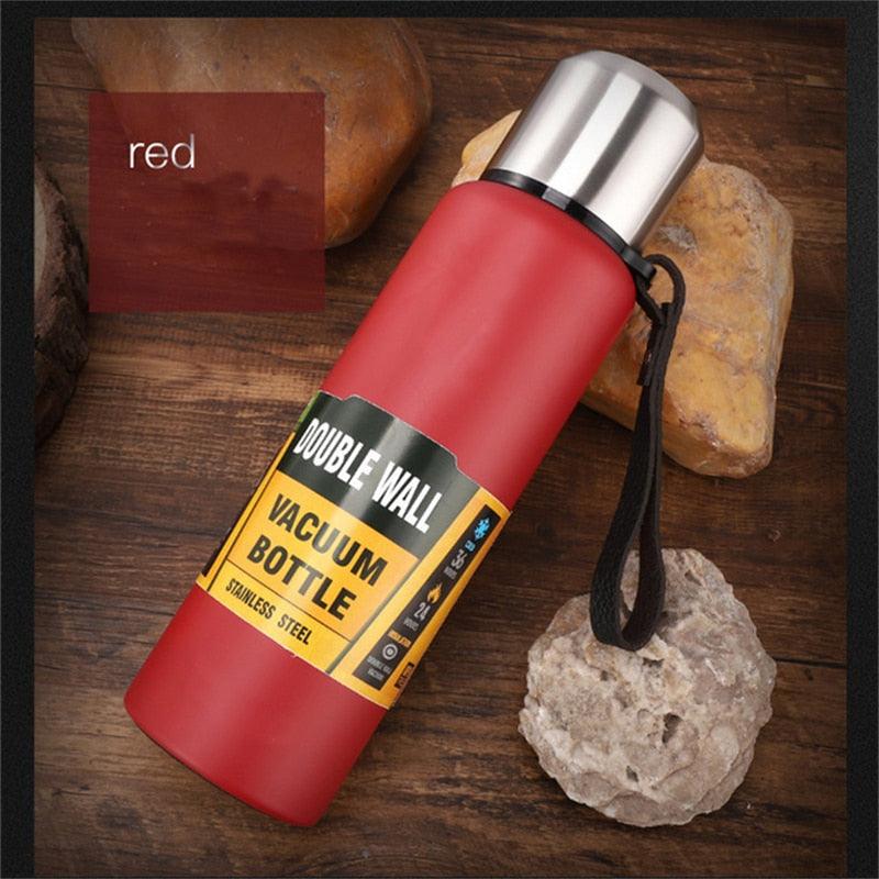 1500ml Water Bottle Stainless Steel Cold Hydroflask Thermos Large Capacity Thermal Mug Cup Sport Cycling Vacuum Flask Insulated  Vacuum Insulated Thermos Water Bottle with Wide Mouth Cup BPA-Free Stainless Steel Water Bottles - Tree of Life
