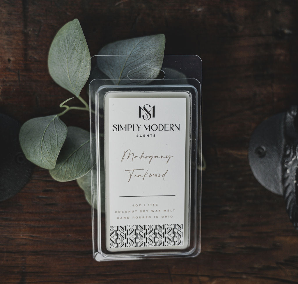 Mahogany Teakwood | Coconut Soy Wax Melt - Tree of Life
