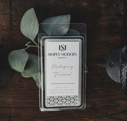 Mahogany Teakwood | Coconut Soy Wax Melt - Tree of Life