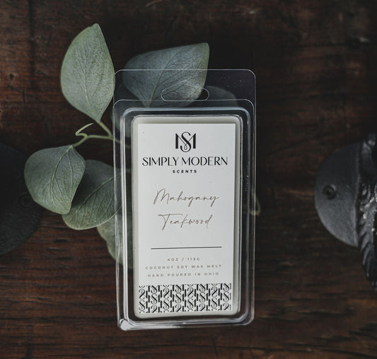 Mahogany Teakwood | Coconut Soy Wax Melt - Tree of Life