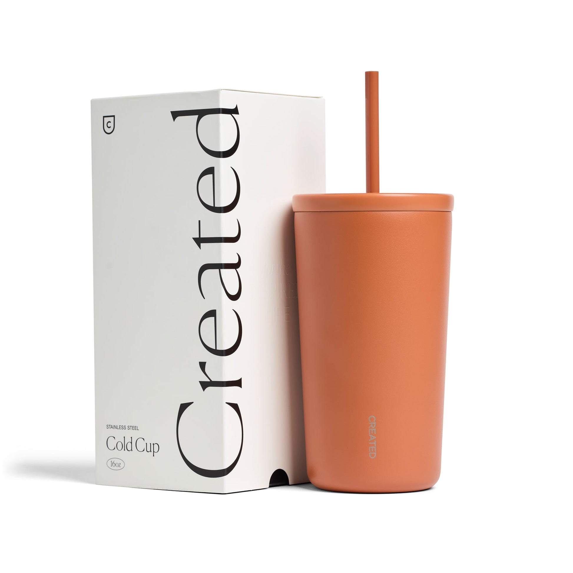 16oz Cold Cup - Terracotta - Tree of Life
