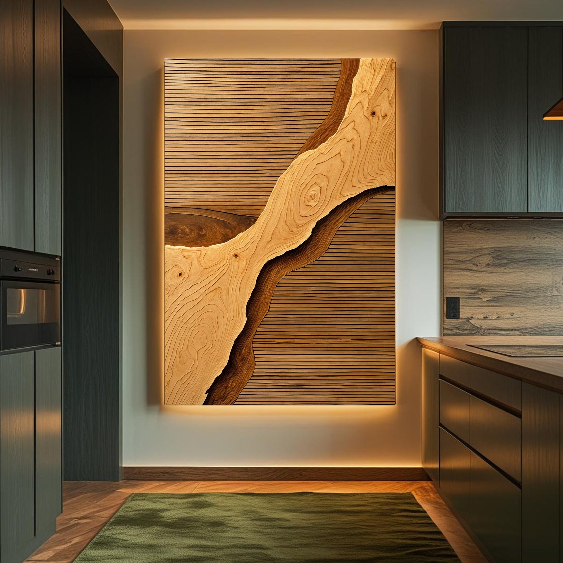 Wood Rift Wall Art - Tree of Life