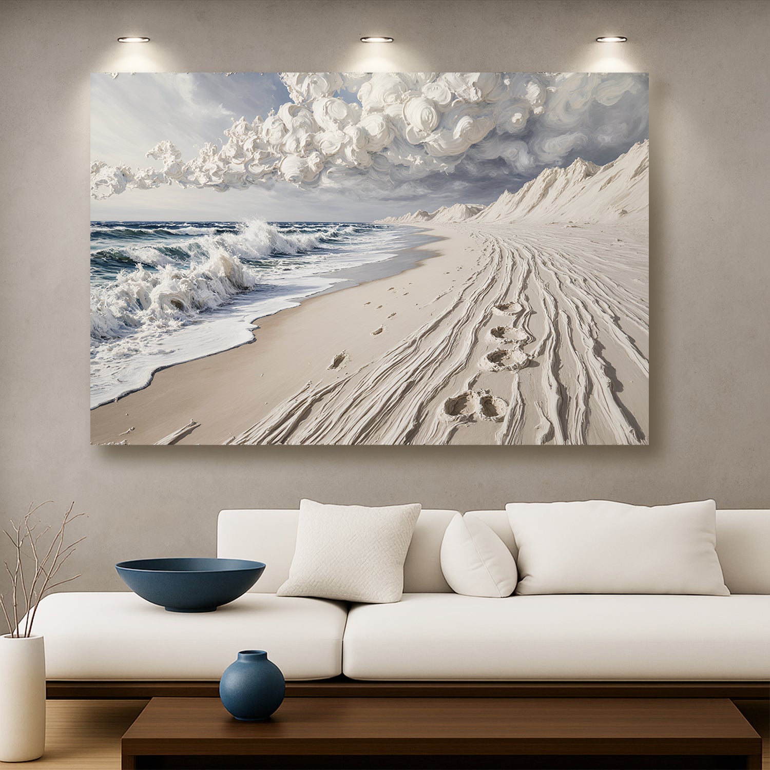 Footprints in the Sand Wall Art - Tree of Life