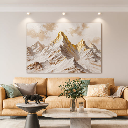 Golden Peaks Wall Art - Tree of Life