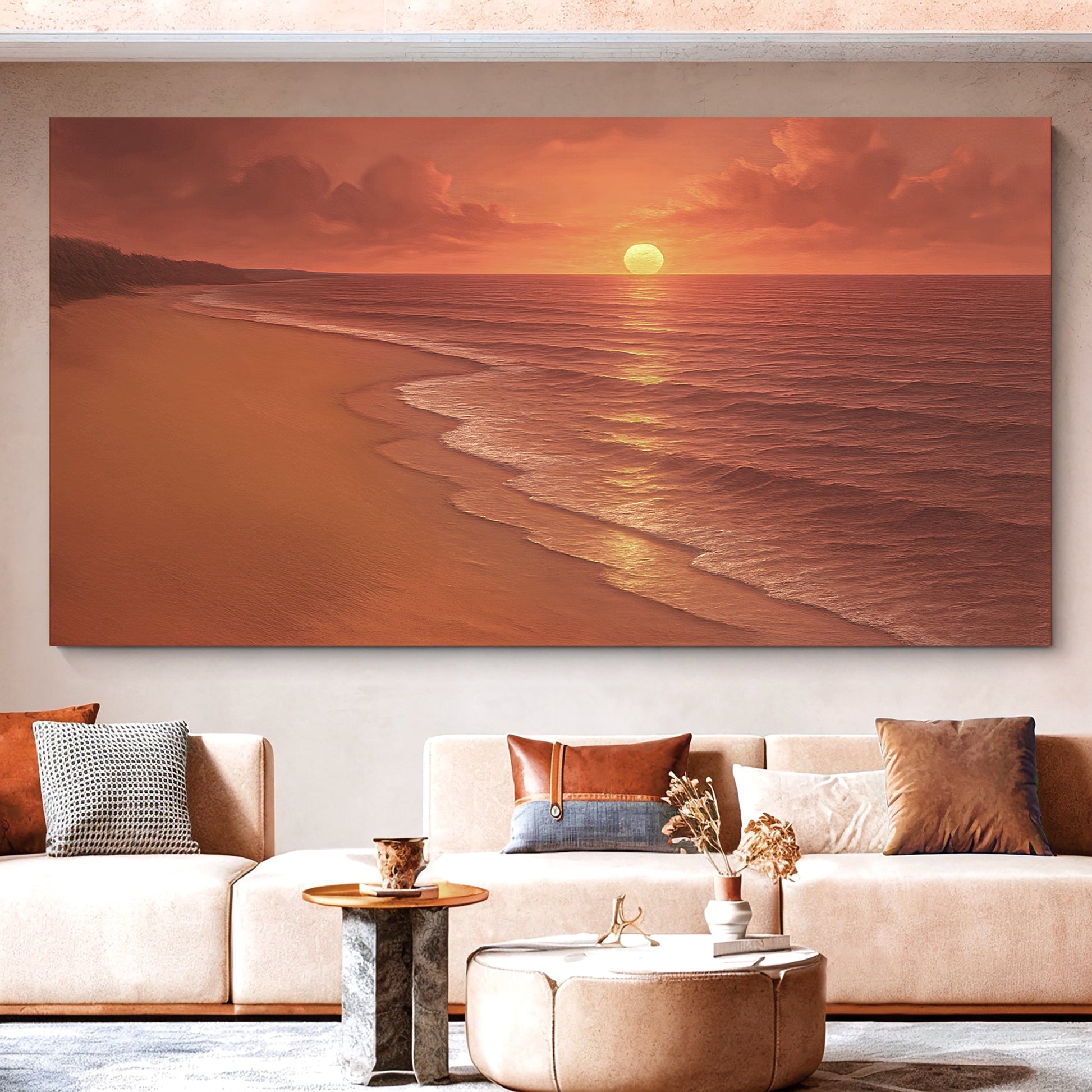 Beach Shoreline Coastal Wall Art VII - Tree of Life