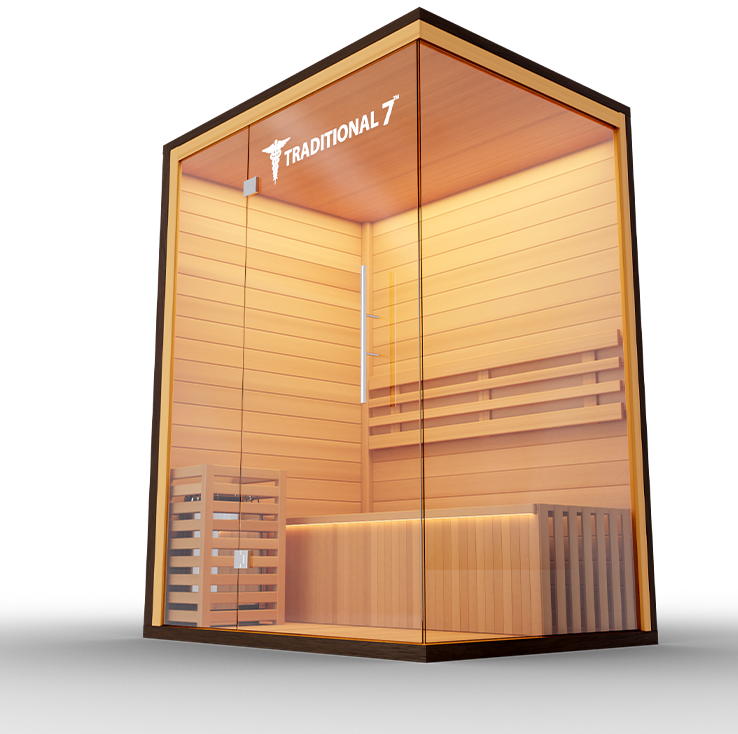 3 Person Home Steam Sauna | Traditional 7™ - Tree of Life
