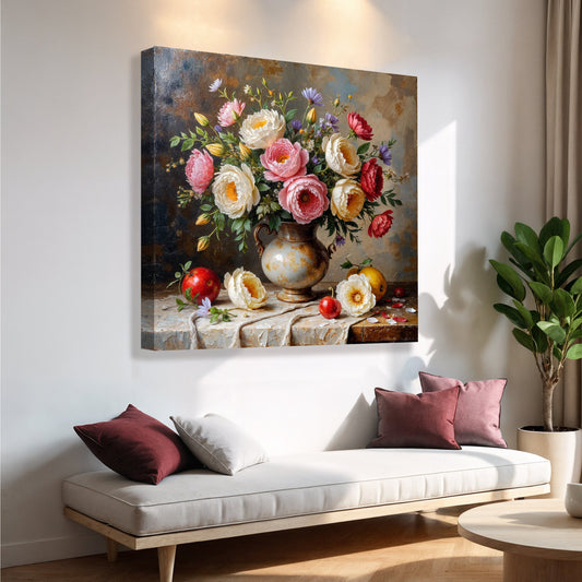 Summer Bloom Vase Wall Art - Tree of Life